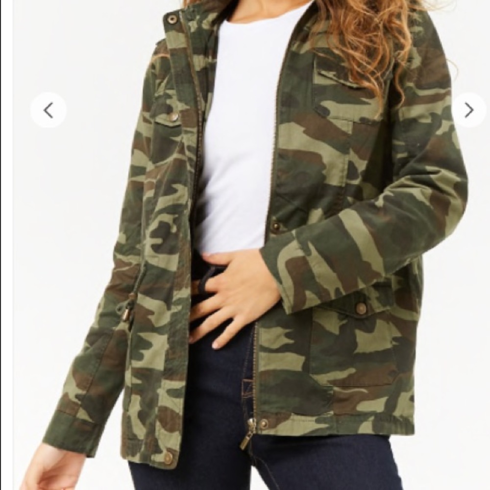 Forever21 camo jacket